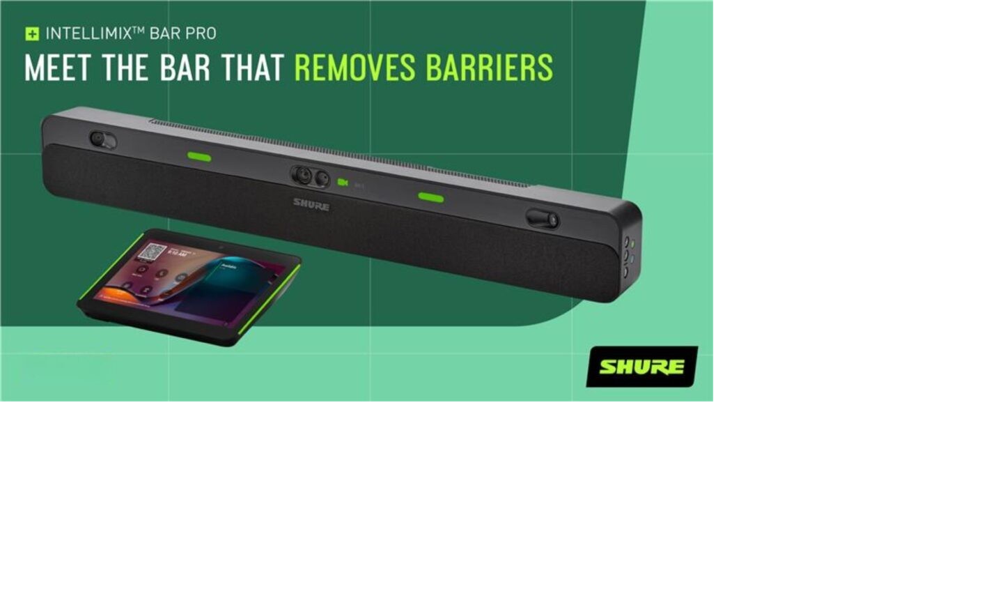 Shure IntelliMix™ Bar Pro Kit
