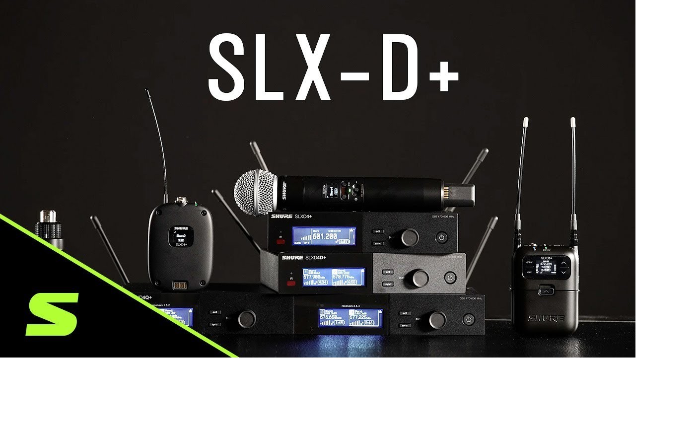 Shure SLX-D+